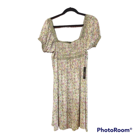 Printed baby doll summer dress - Picture 1 of 6